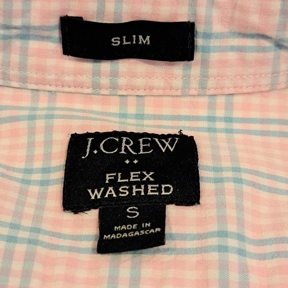 J. Crew Slim Flex Washed men's small long sleeve button down shirt style AF846 - Picture 2 of 13